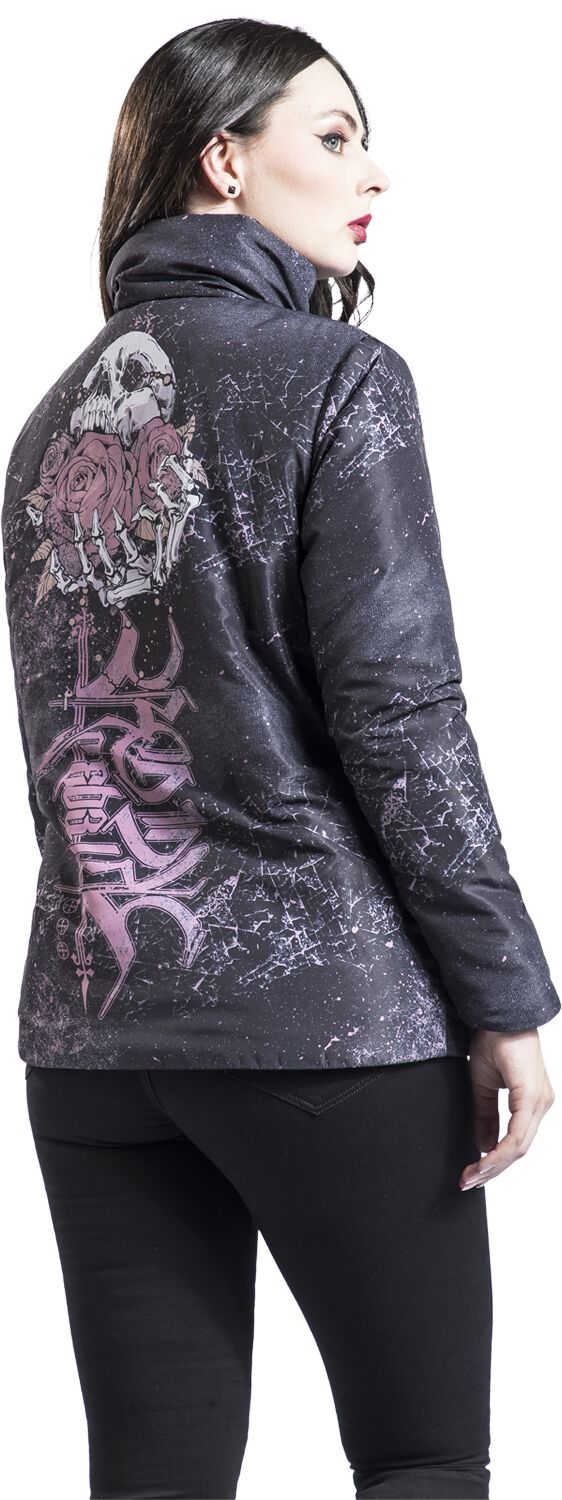 Veste Rock Rebel Avec Imprimé Crâne | Rock Rebel by EMP Veste d'hiver