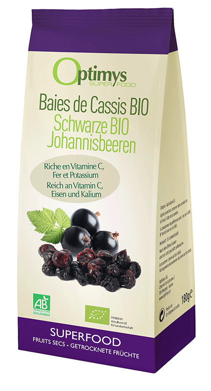 OPTIMYS Johannisbeeren Bio 180 g