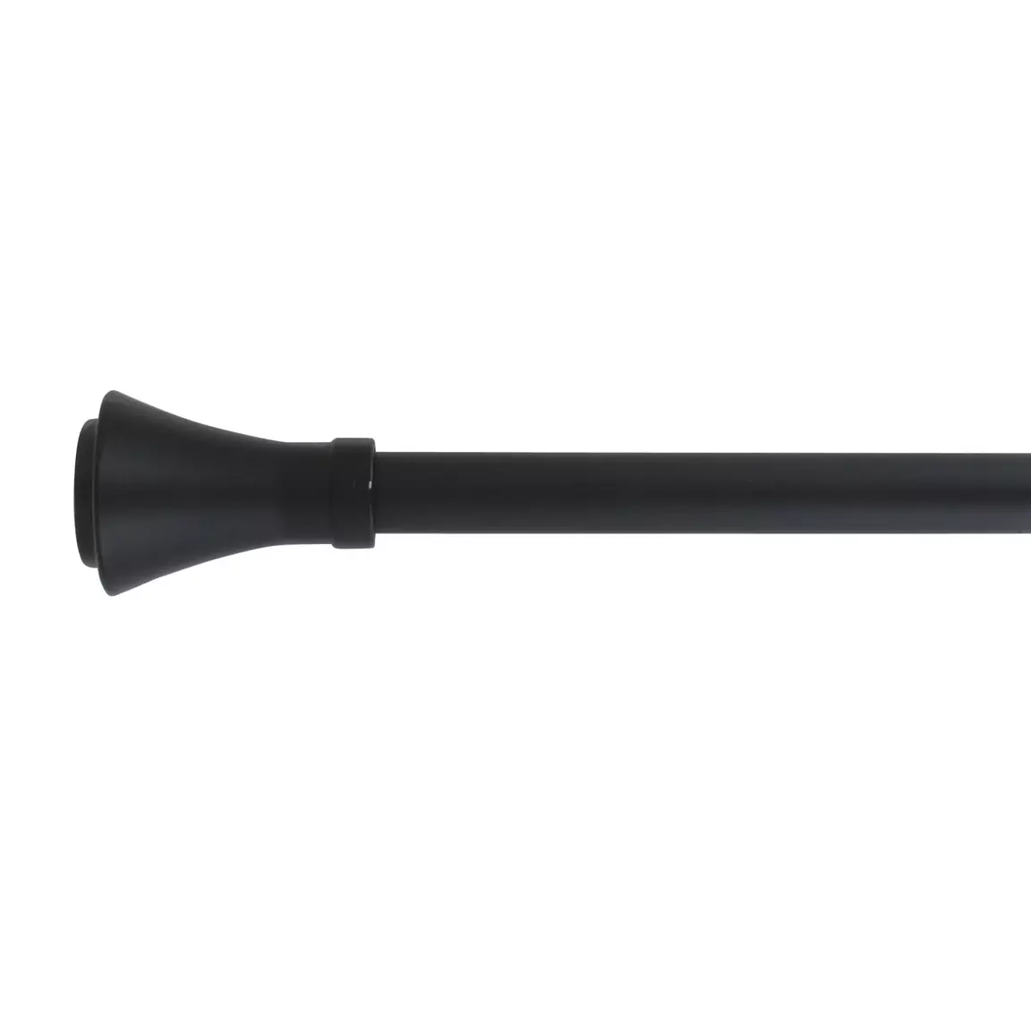 Kit de tringle extensible (L120 - L210 cm / D19 mm) Brasserie Noir mat