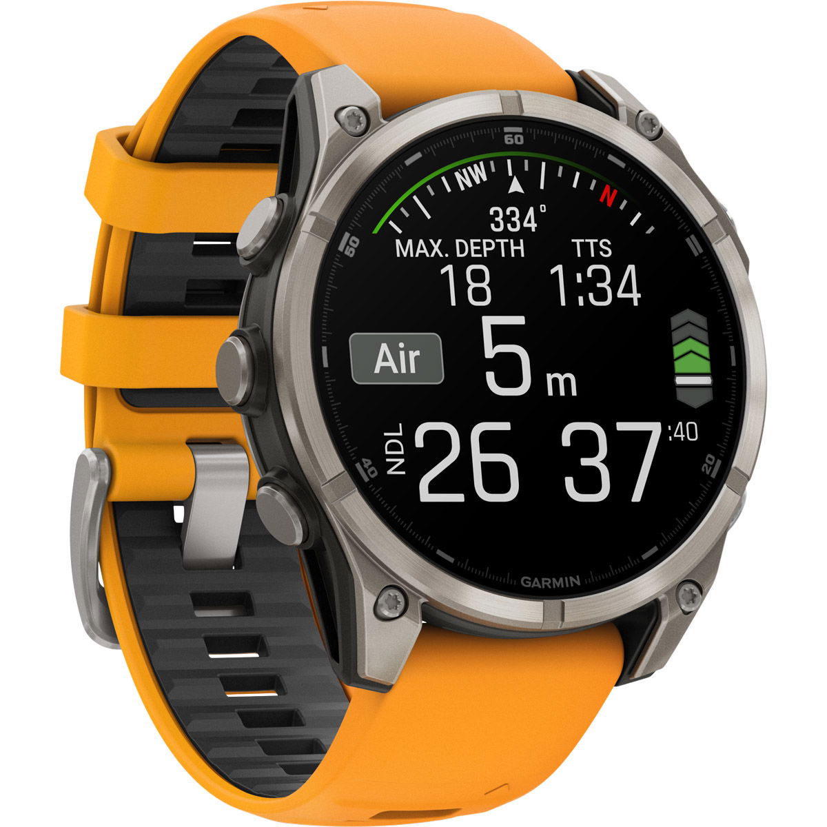 Garmin Fenix 8 - 47 mm Amoled Sapphire GPS Pulsur