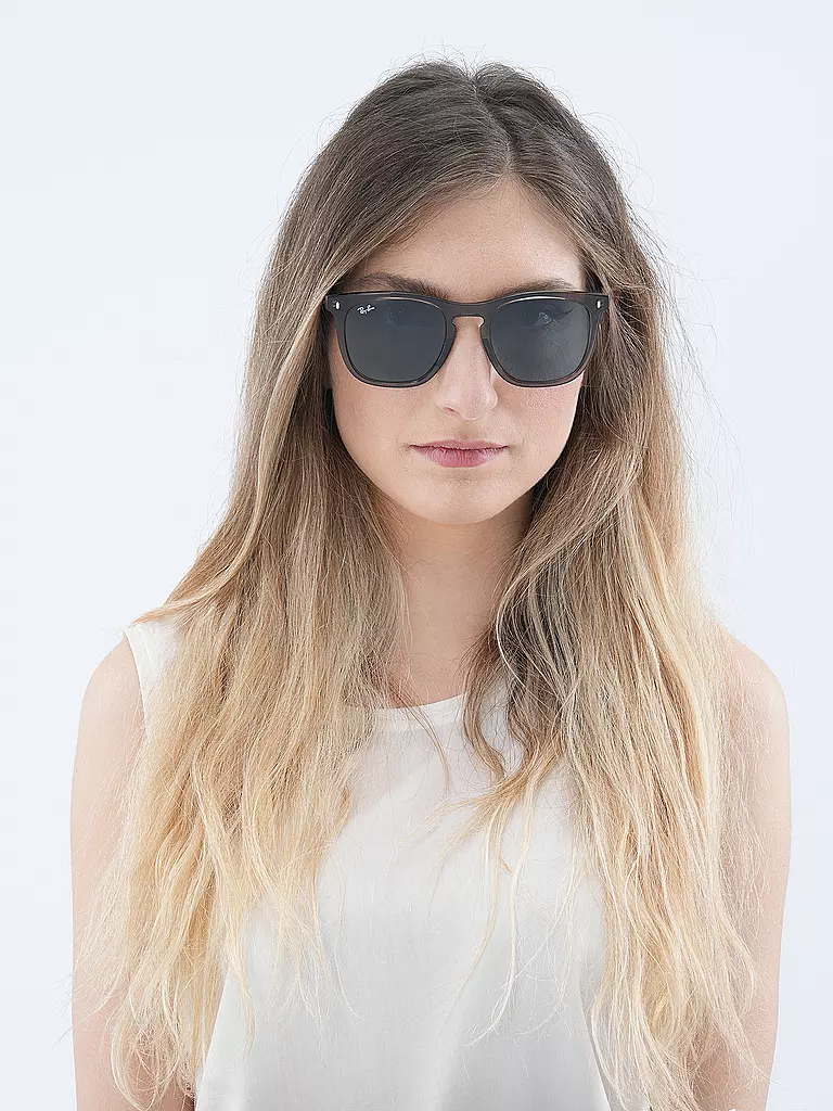 RAY BAN Sonnenbrille 0RB2210/53 hellbraun