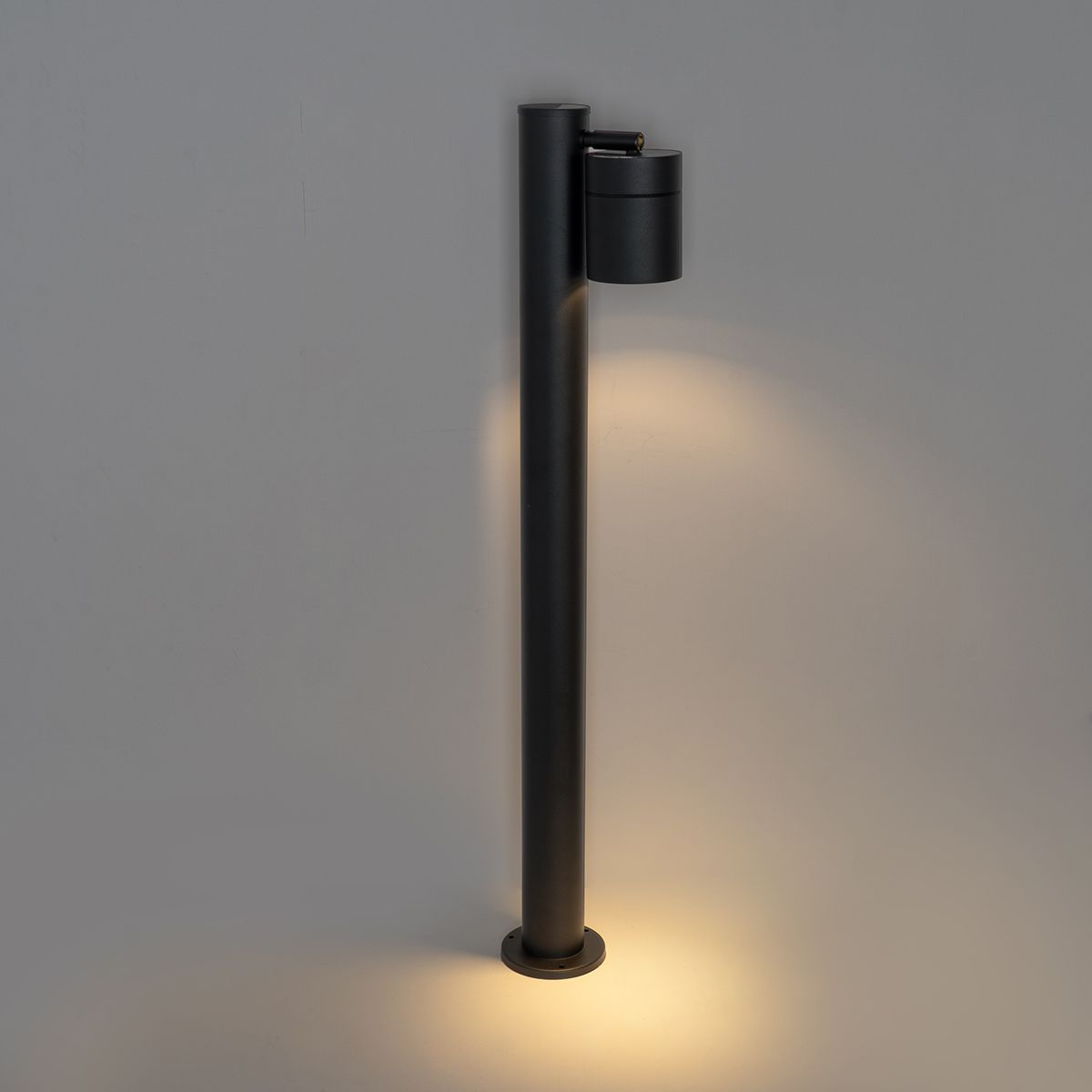 Staande buitenlamp zwart 80 cm AR70 verstelbaar IP44 - Solo