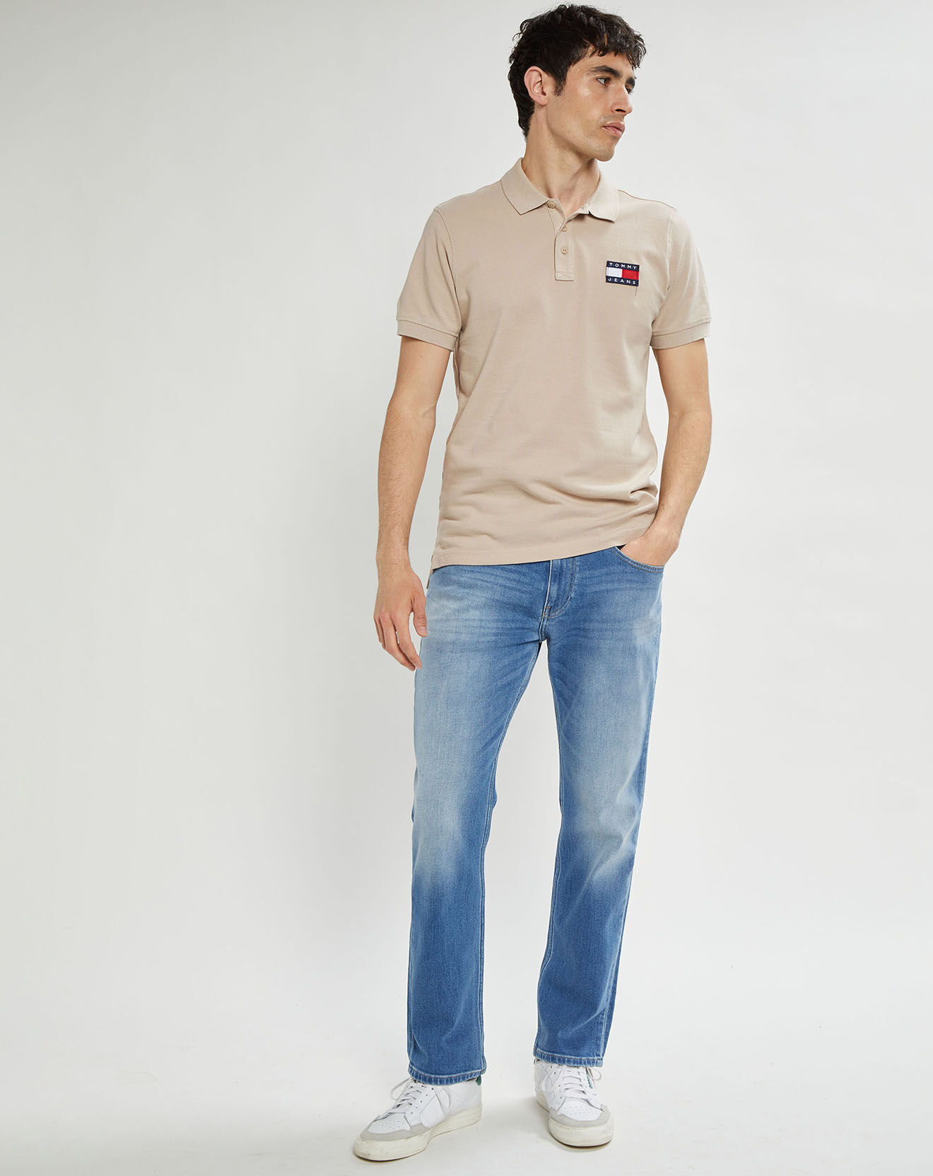 Tommy Jeans Jean droit Ryan Bf1132 bleu