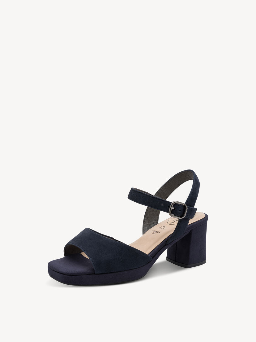 Leren Sandaaltje - blauw