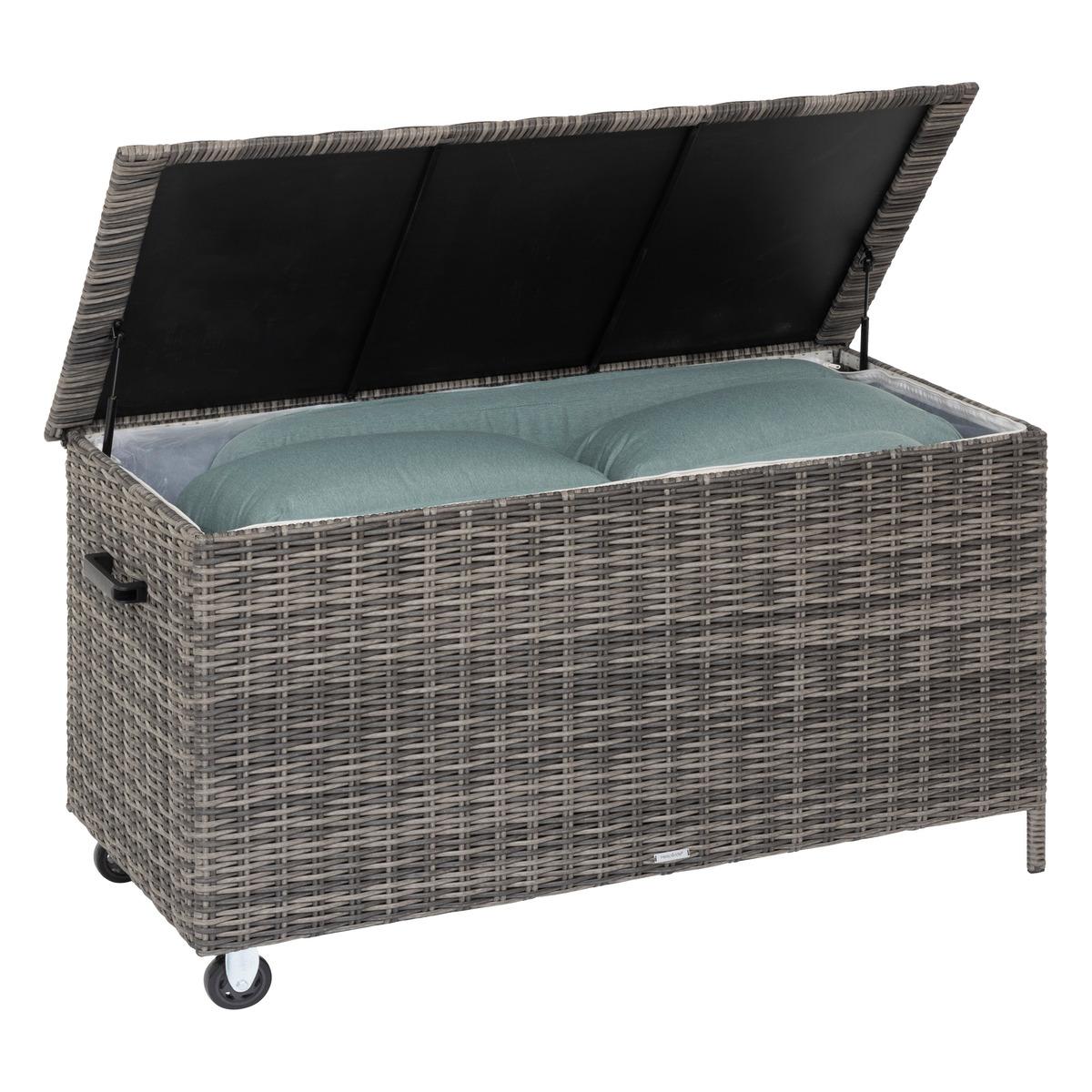 COFFRE BAYANA TERRE D OMBRE D.155X73X83CM