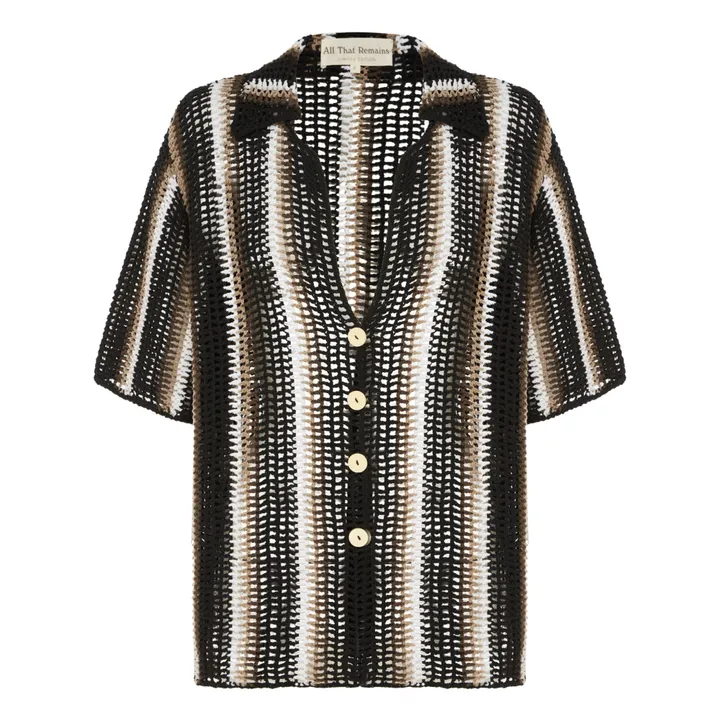 All That Remains Chemise Colby Crochet | Noir