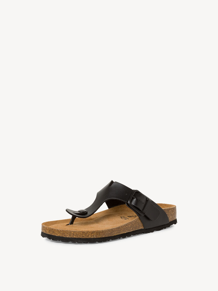Slipper - zwart