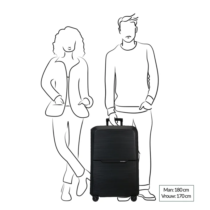 Samsonite Magnum Eco Spinner 75 cm Forest Green