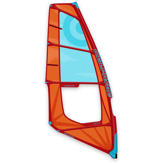 Neilpryde Windsurf Segel Combat Pro 2023 4,5 C2 orange / blue TEST