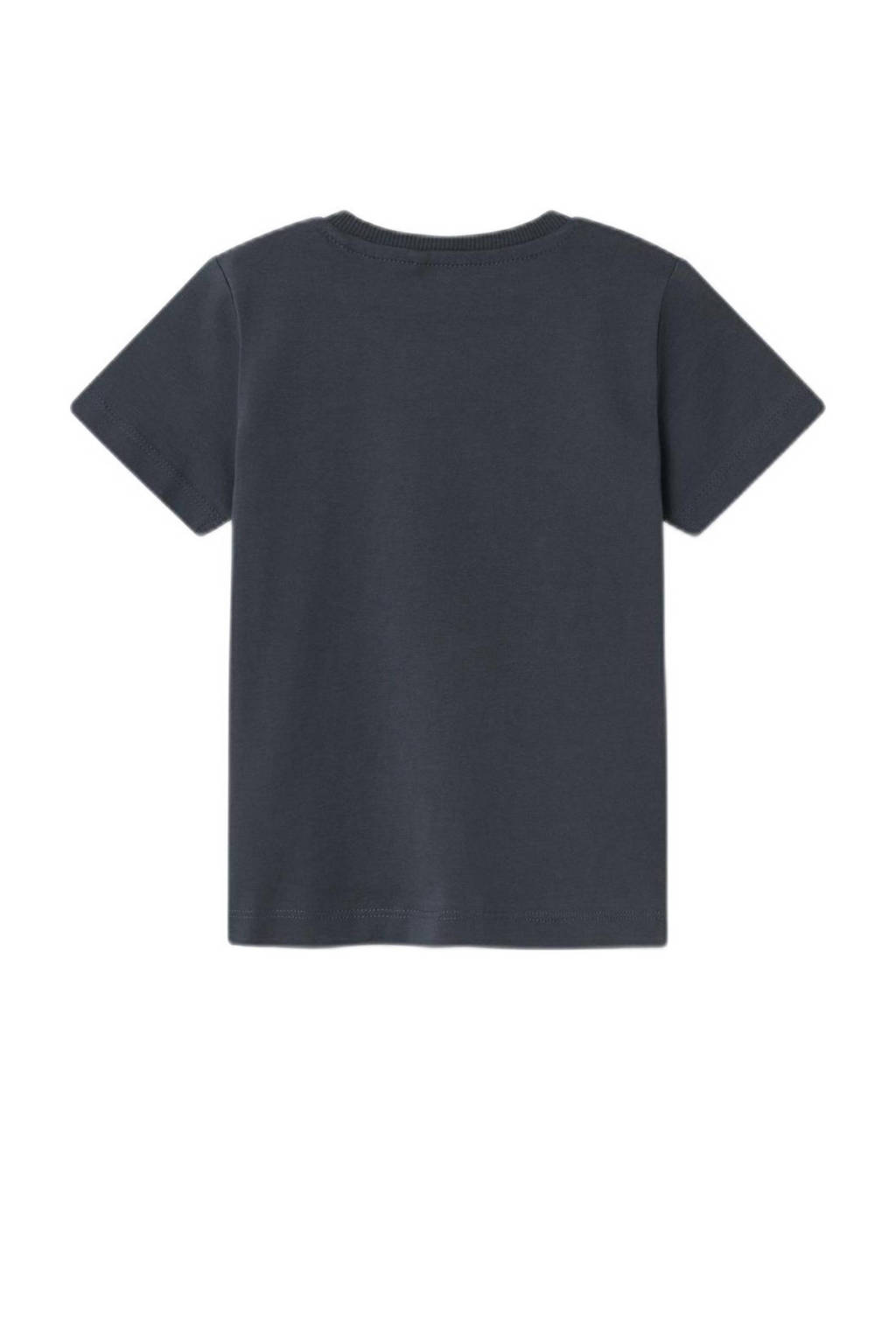 NAME IT T-shirt NMMVICTOR met printopdruk donkerblauw