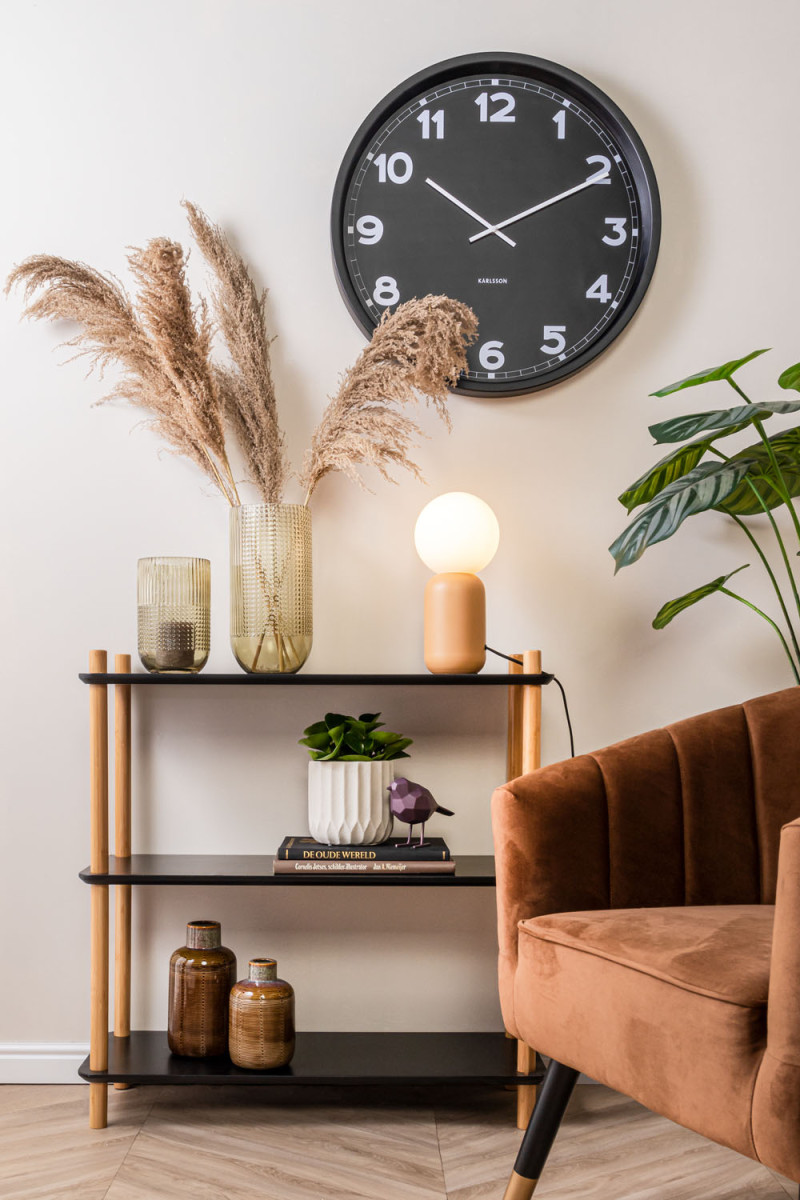 Wall Clock New Classic Large KA5848BK Black