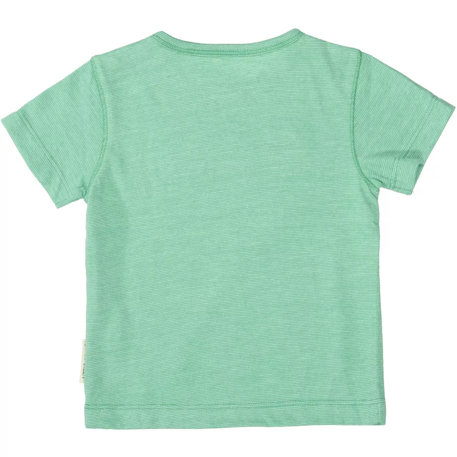 Staccato T-Shirt emerald strukturiert