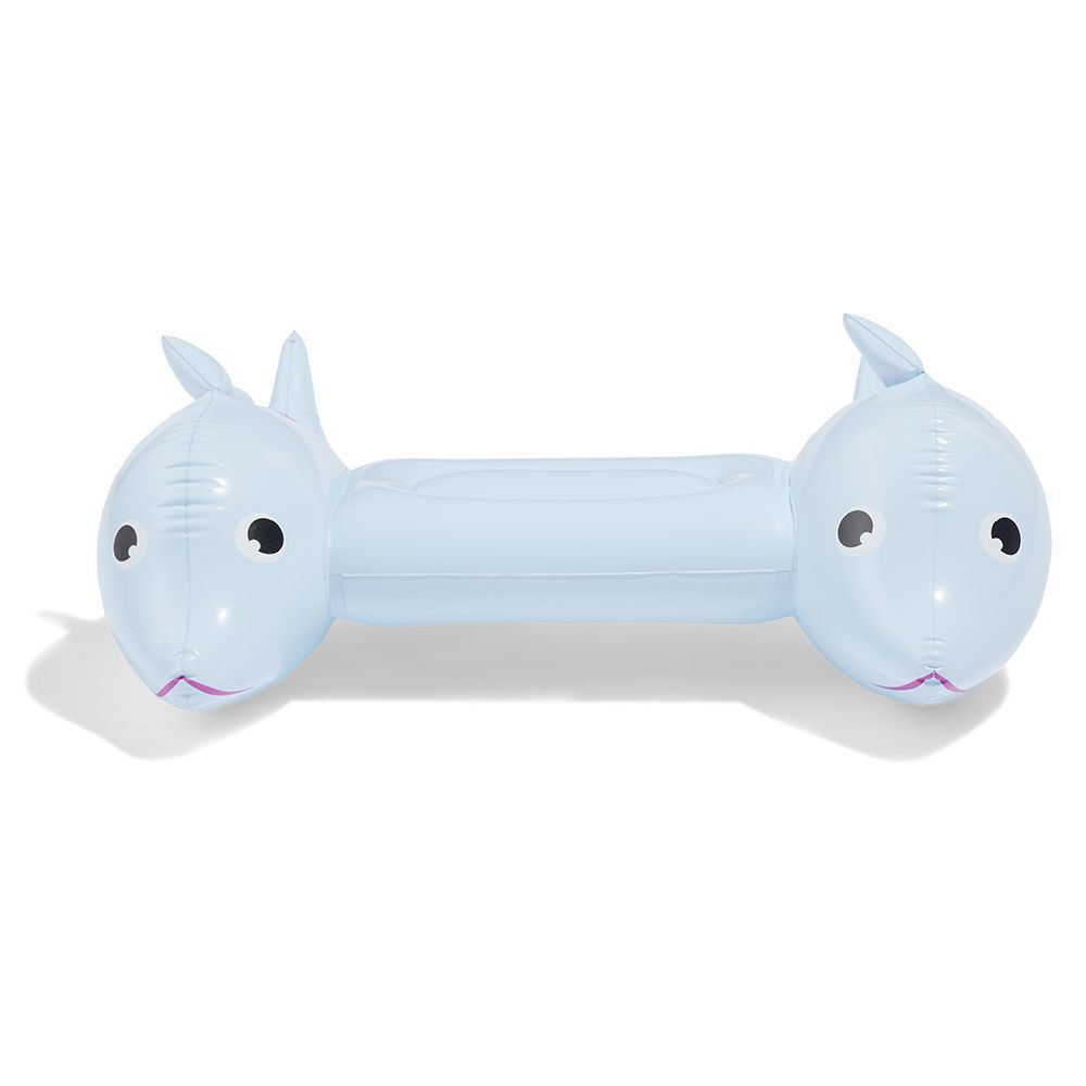 Dauphin surfer gonflable Funky bleu L75xH30cm