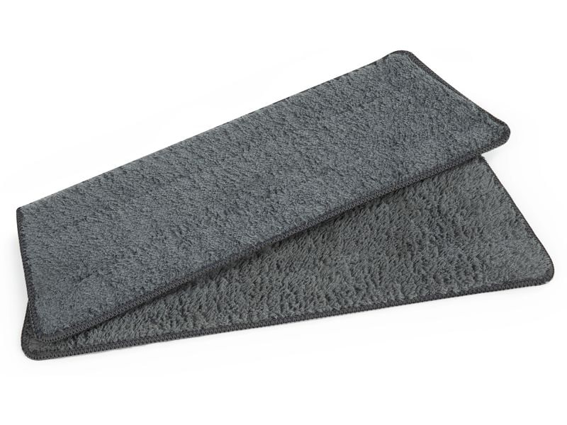 CLEANmaxx Ersatz-Wischtuch 2er Set, 36 cm x 12 cm Ersatz-Reinigungstuch für Sprühwischer Spray-Mopp
