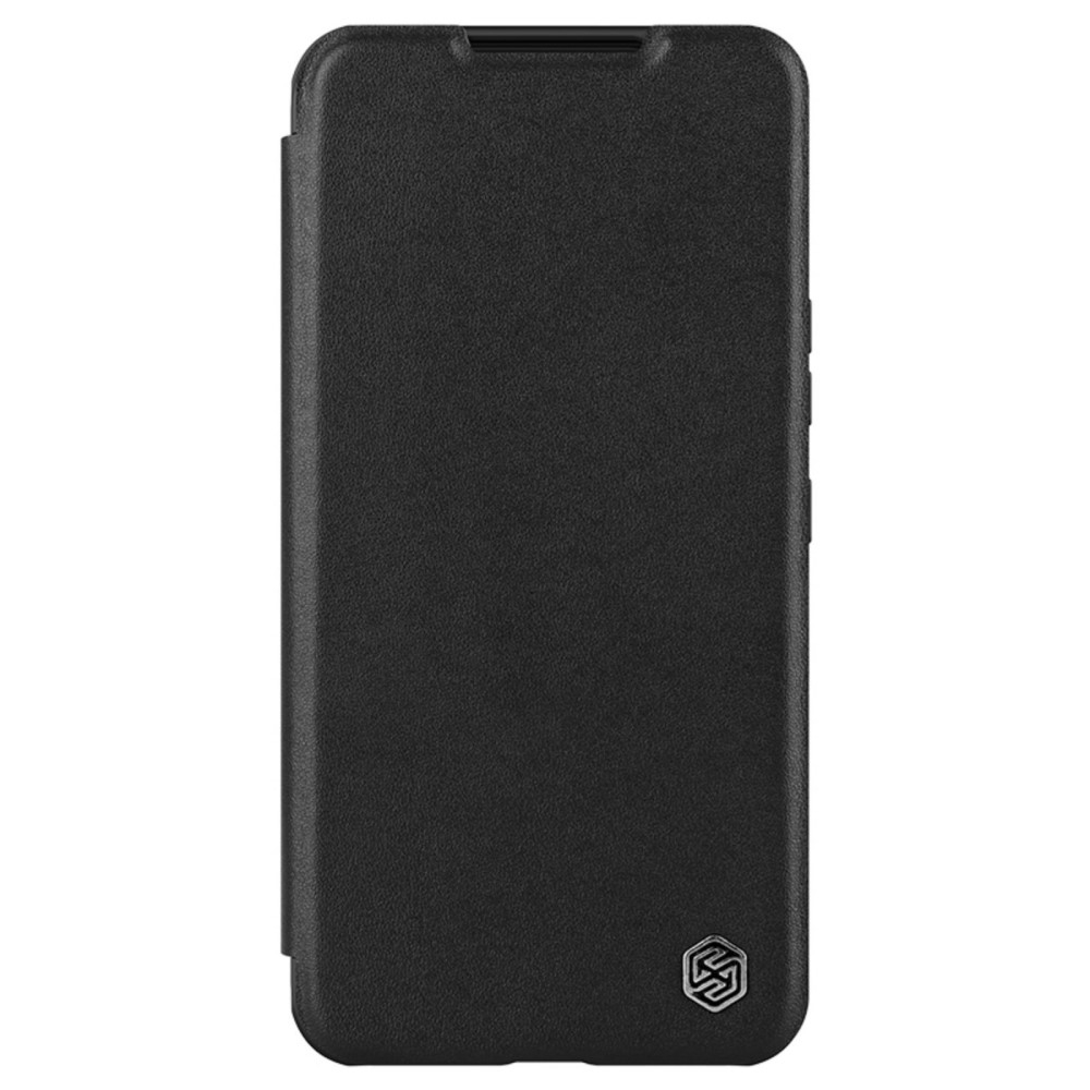 Samsung Galaxy S23 5G Leder Tasche Cam-Slider Kameraschutz - Schwarz