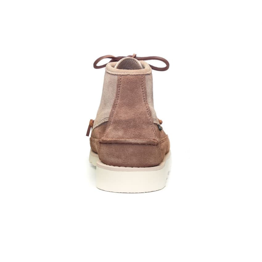 CAYUGA MID CAMEL PAPYRUS COGNAC-Mocassin en cuir lisse tanné pour homme