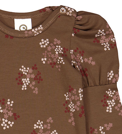 M?Slå Body l/æ - Flora Puff - Bark/Cabernet/Nightingale