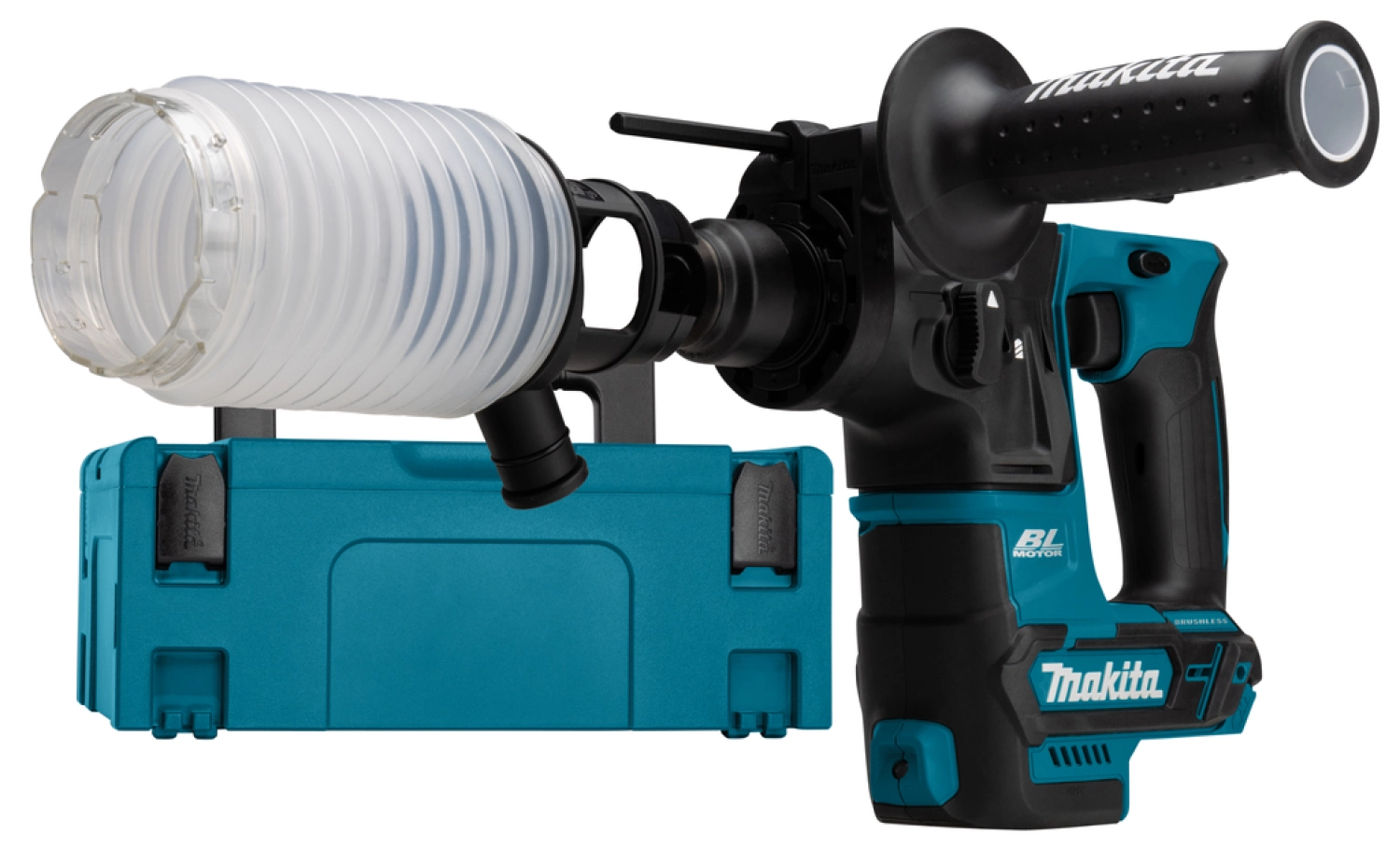 Makita HR166DZJ 10.8V Li-Ion Accu SDS-plus boorhamer body in Mbox - 1,1J - Koolborstelloos