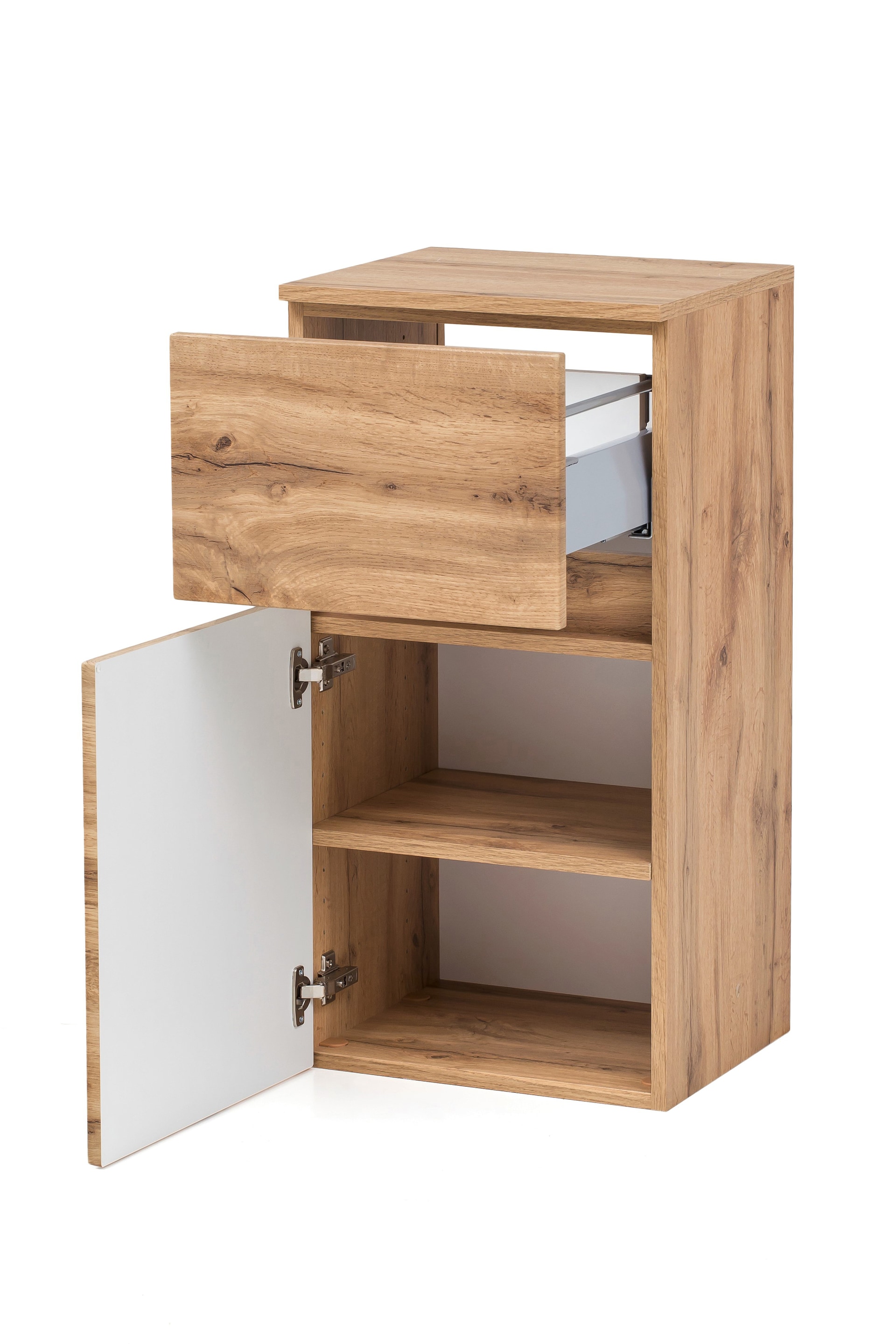 Unterschrank Brügge Wotaneiche B/H/T 40x79x35cm