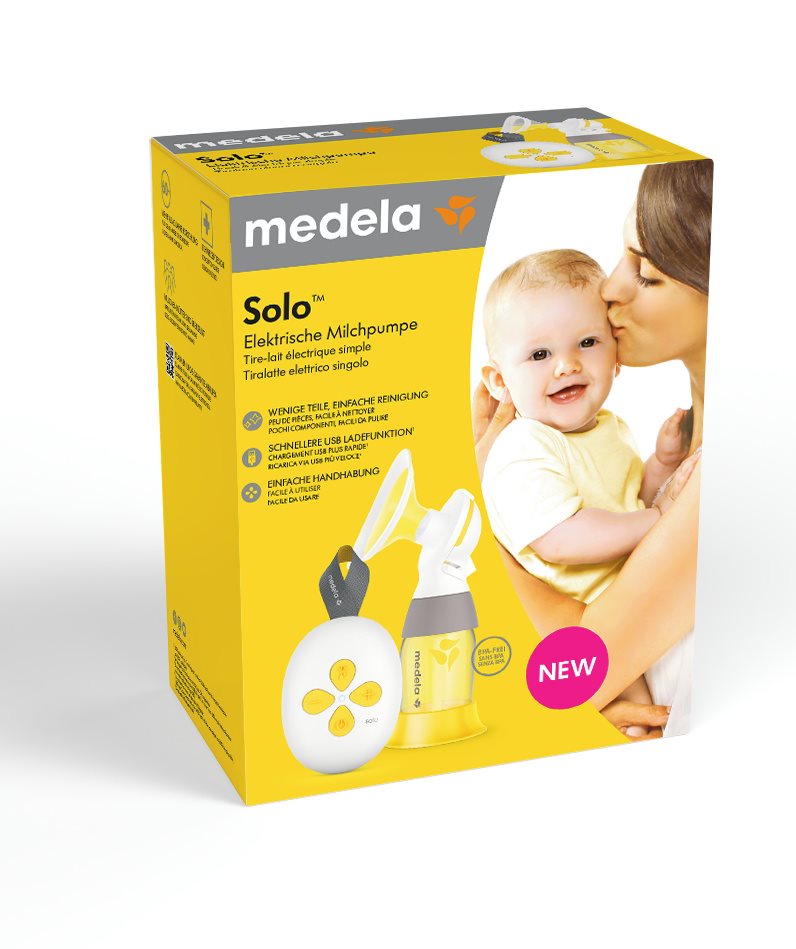 MEDELA Solo elektrische Einzelmilchpumpe 1 Stk