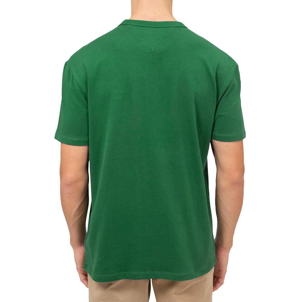 Tommy Hilfiger T-shirt Vert Homme Tommy Hilfiger Badge