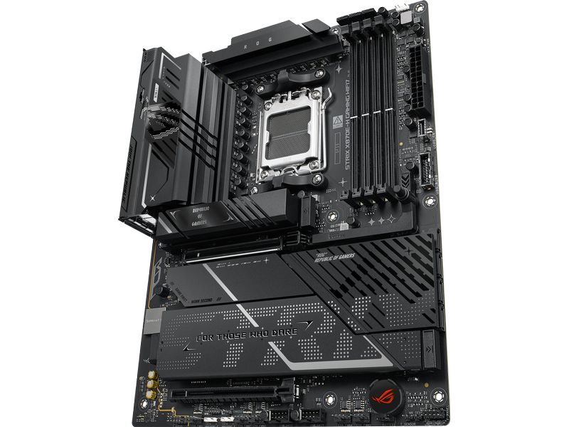 ASUS ROG Mainboard ROG STRIX X870E-H WIFI7 ATX Gaming Mainboard mit AMD X870E Chipsatz und Wi-Fi 7
