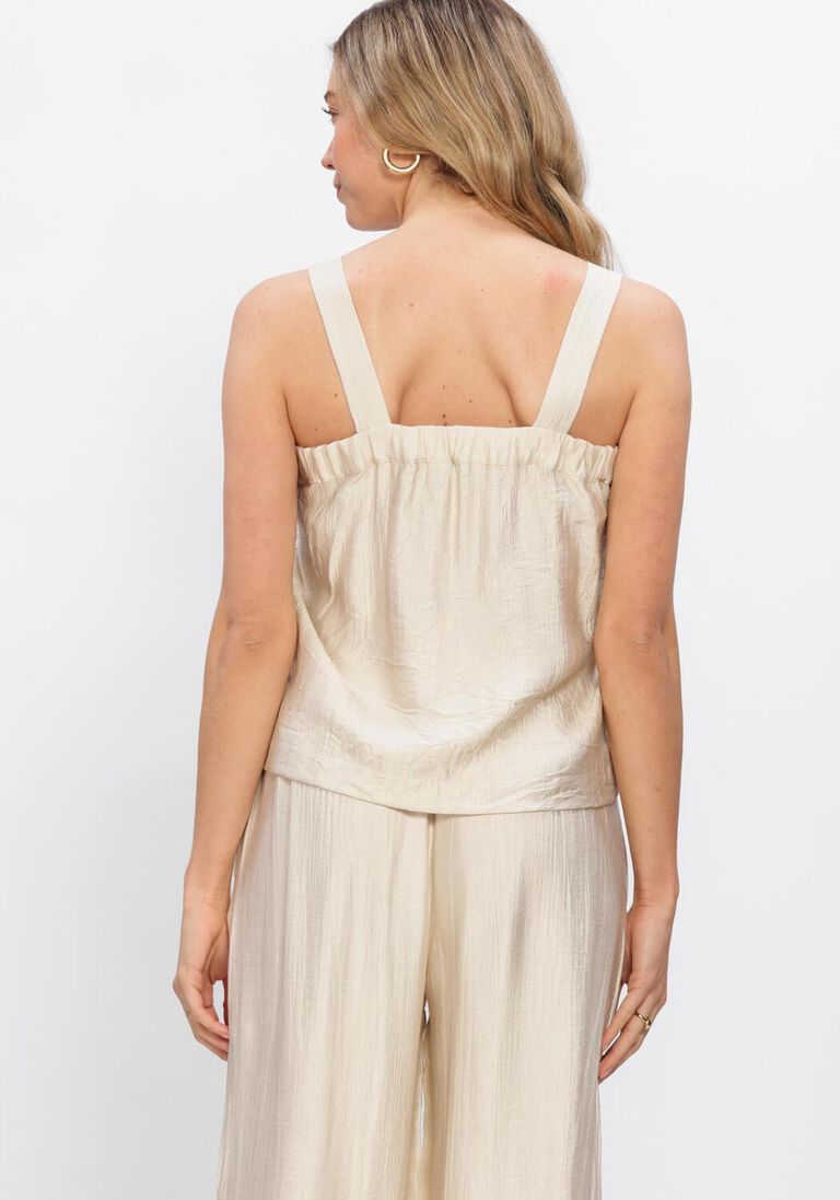 creme knit-ted top romy