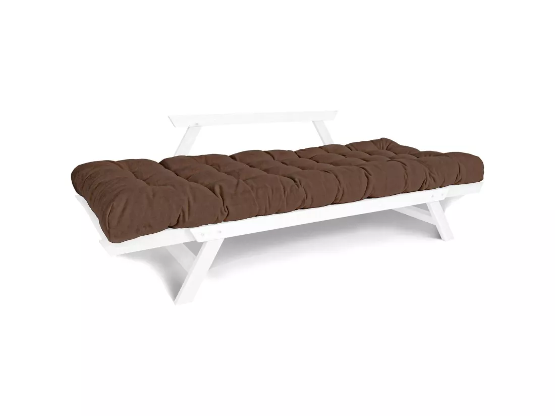 Canapé lit allegro Marron