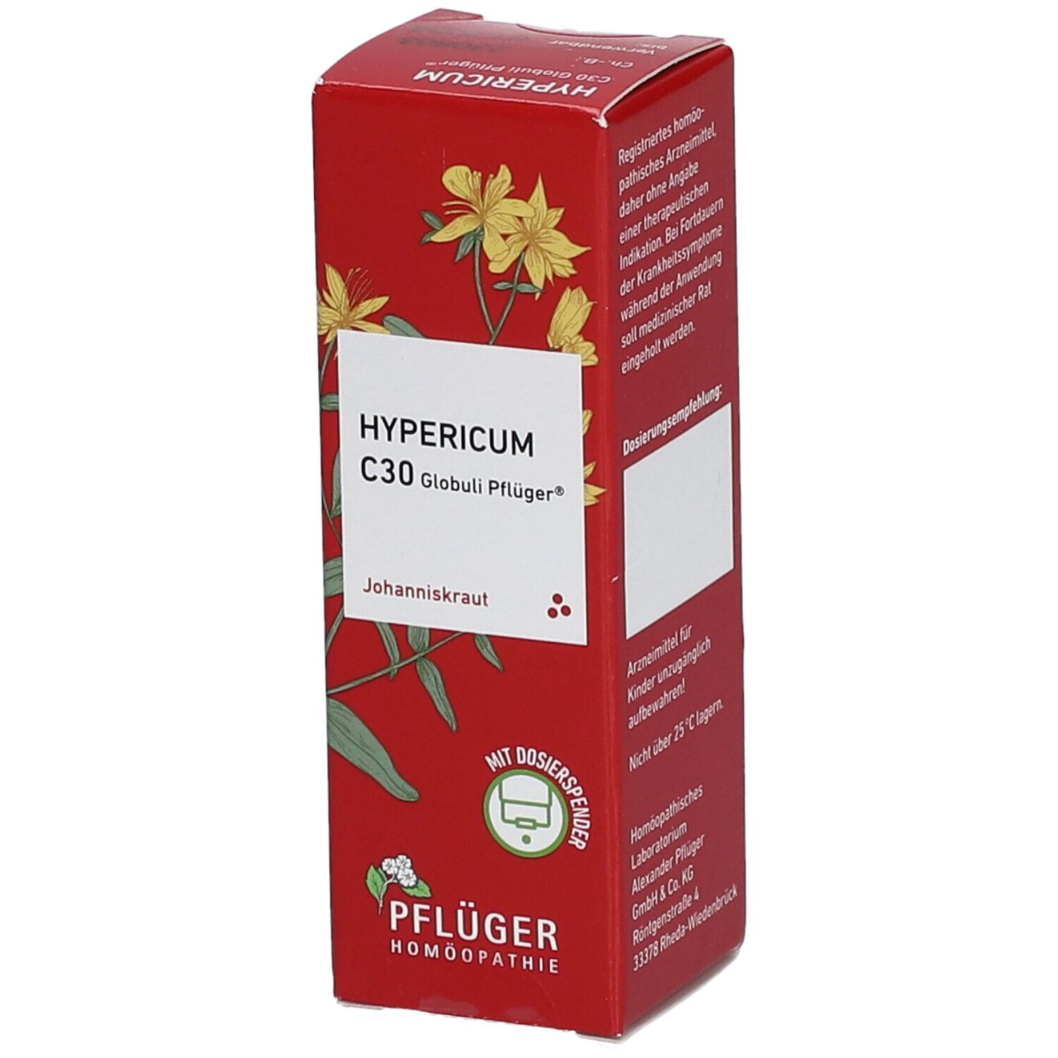 Hypericum C30 Globuli Pflüger®