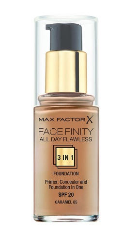 Max Factor Foundation Allday Flawless 3-in-1 85 Caramel30ml