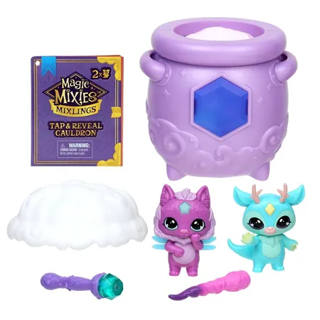 Magic Mixies Mixlings – magischer Kessel mit 2 Figuren, 1 Packung, sortiert