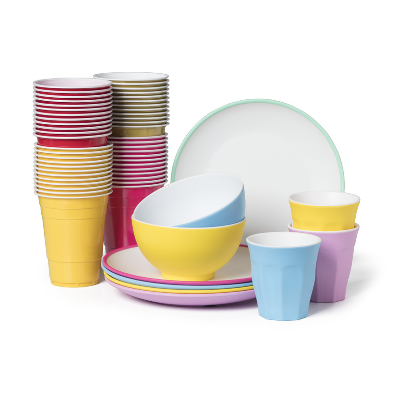 Partycup geel - 530 ml - 12 stuks