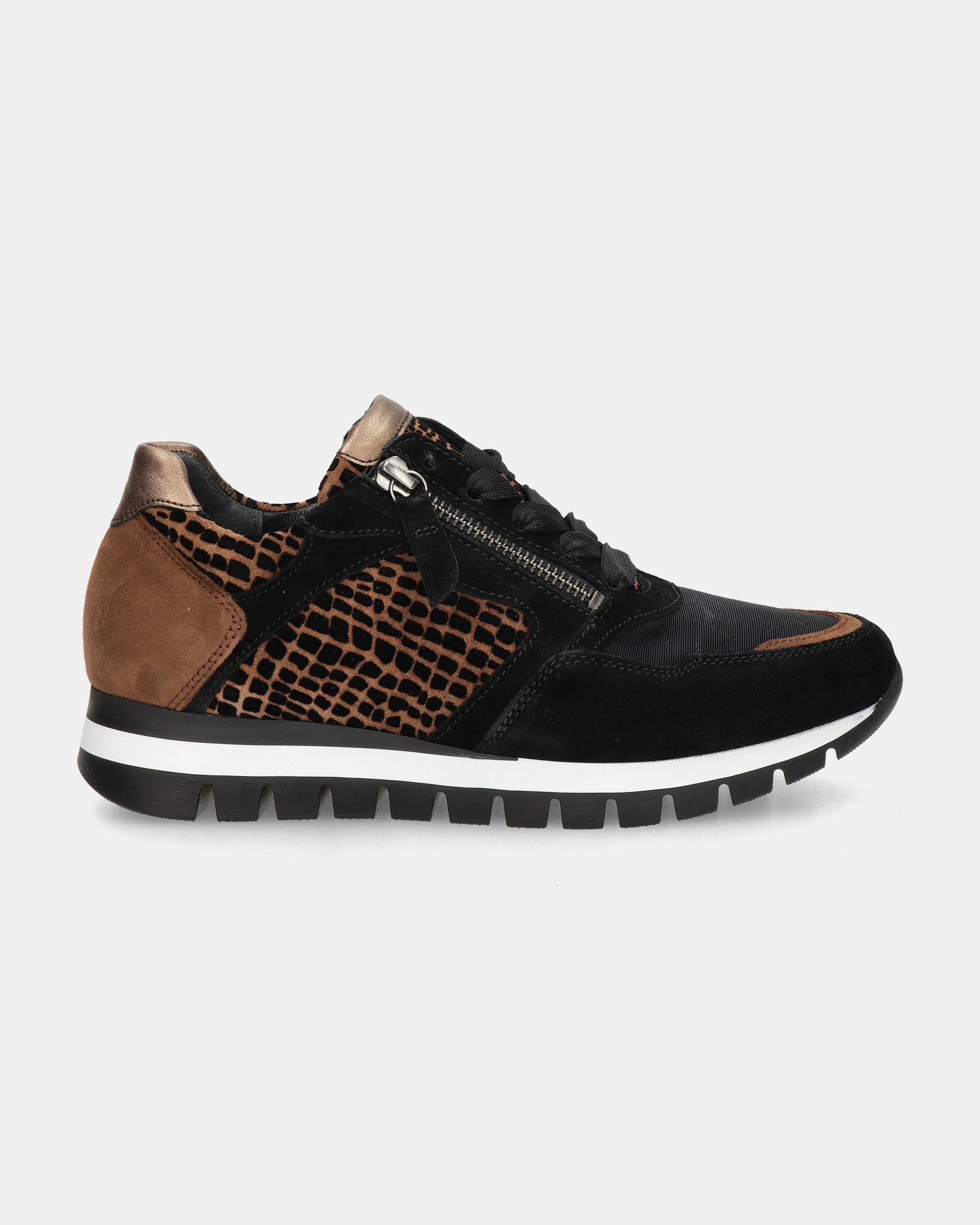 Gabor Lage sneakers  - zwart