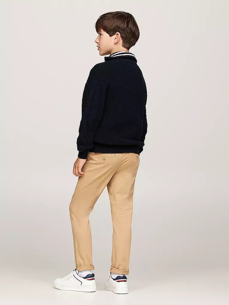 TOMMY HILFIGER Jungen Pullover  dunkelblau