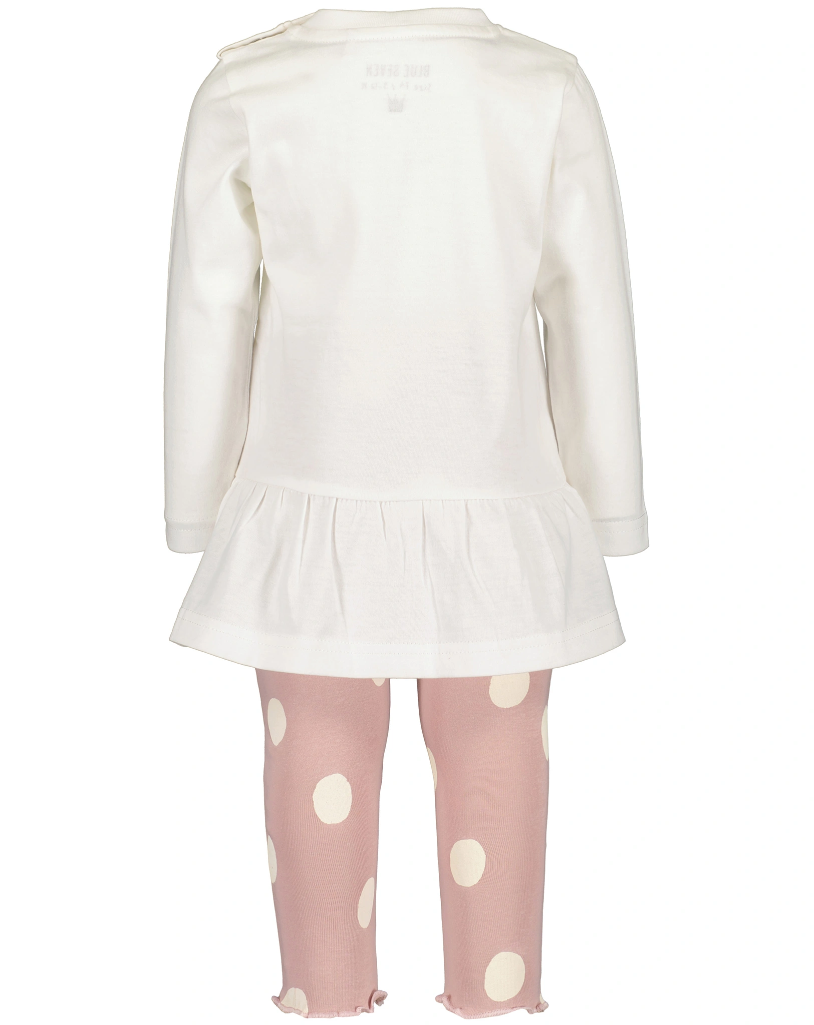 Tunikashirt FUN TODAY mit Leggings in offwhite