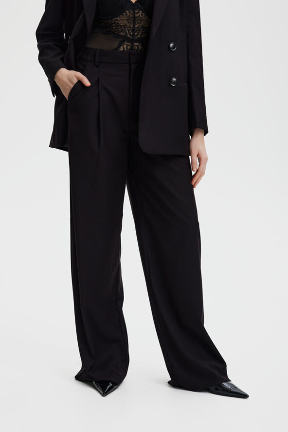Gestuz PaulaGZ MW wide pants Black