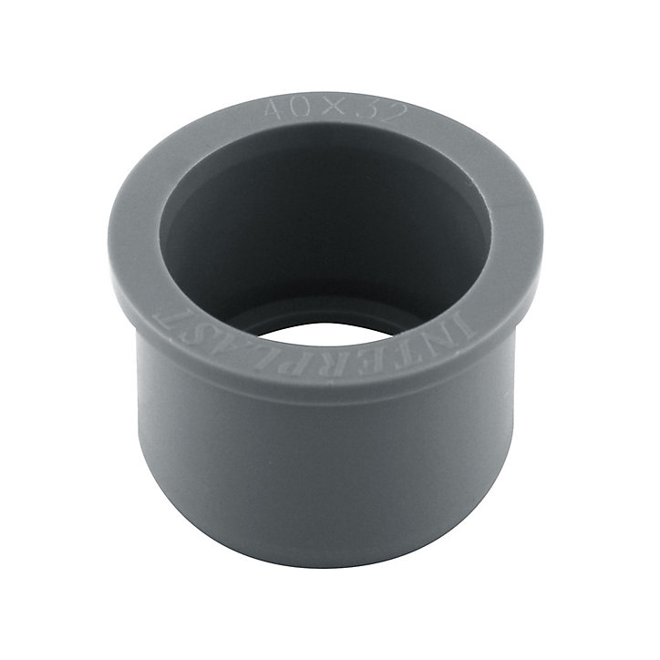 Réduction concentrique Interplast mâle 40 mm x femelle 32 mm