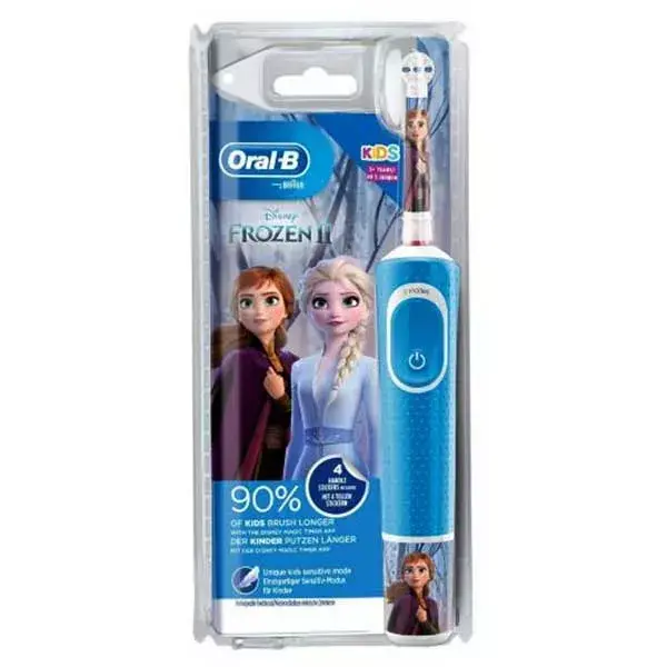 Escova de dentes elétrica Oral-B Kids Frozen 2 (para crianças a partir de 3 anos)