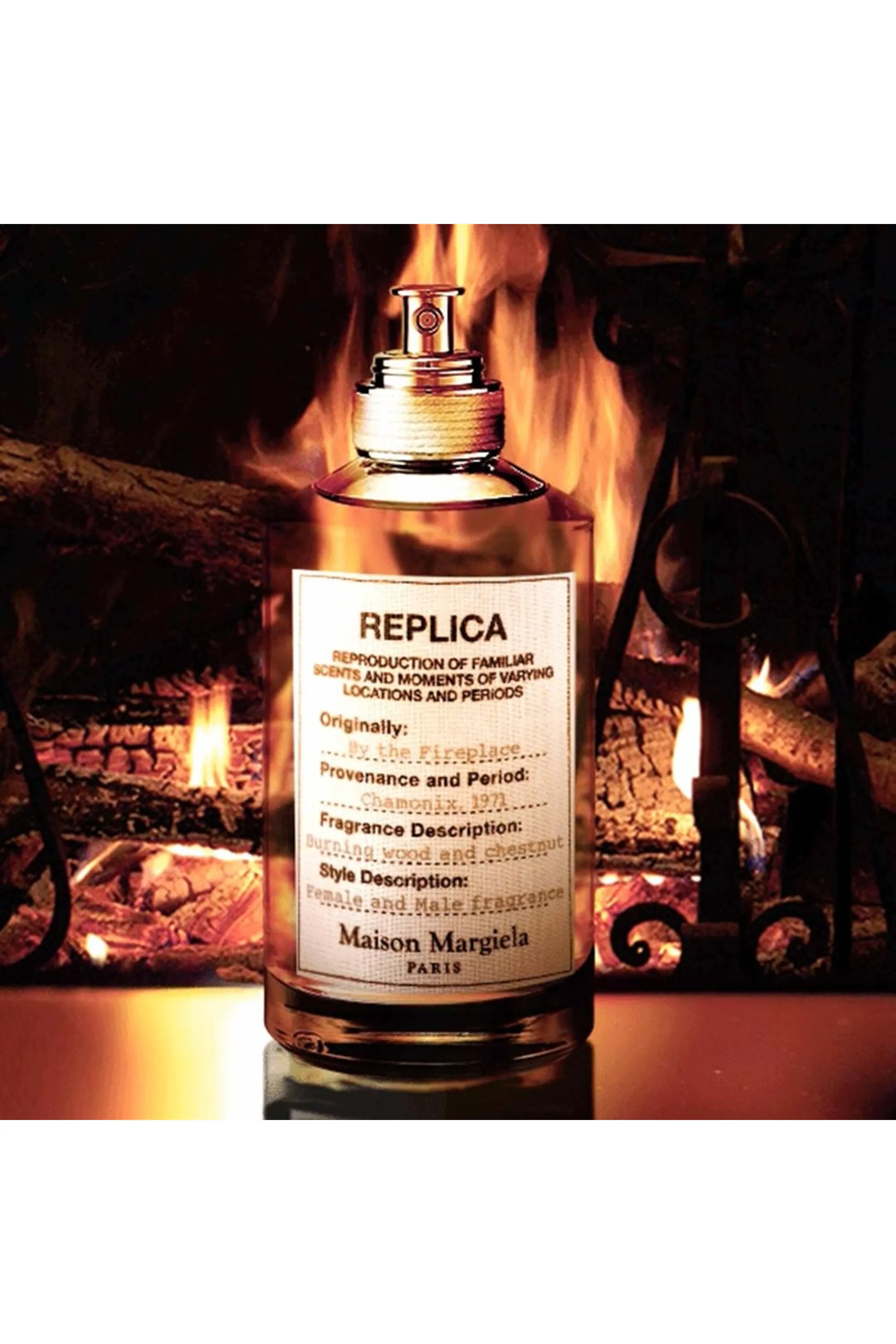 Maison Margiela REPLICA By the Fireplace Eau De Toilette Boisé-10 ml