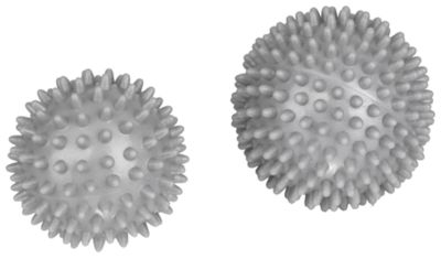 X FactMASSAGEBÄLLE 2ER - silber