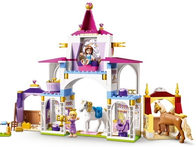 LEGO Belle en Rapunzel's koninklijke paardenstal (43195)