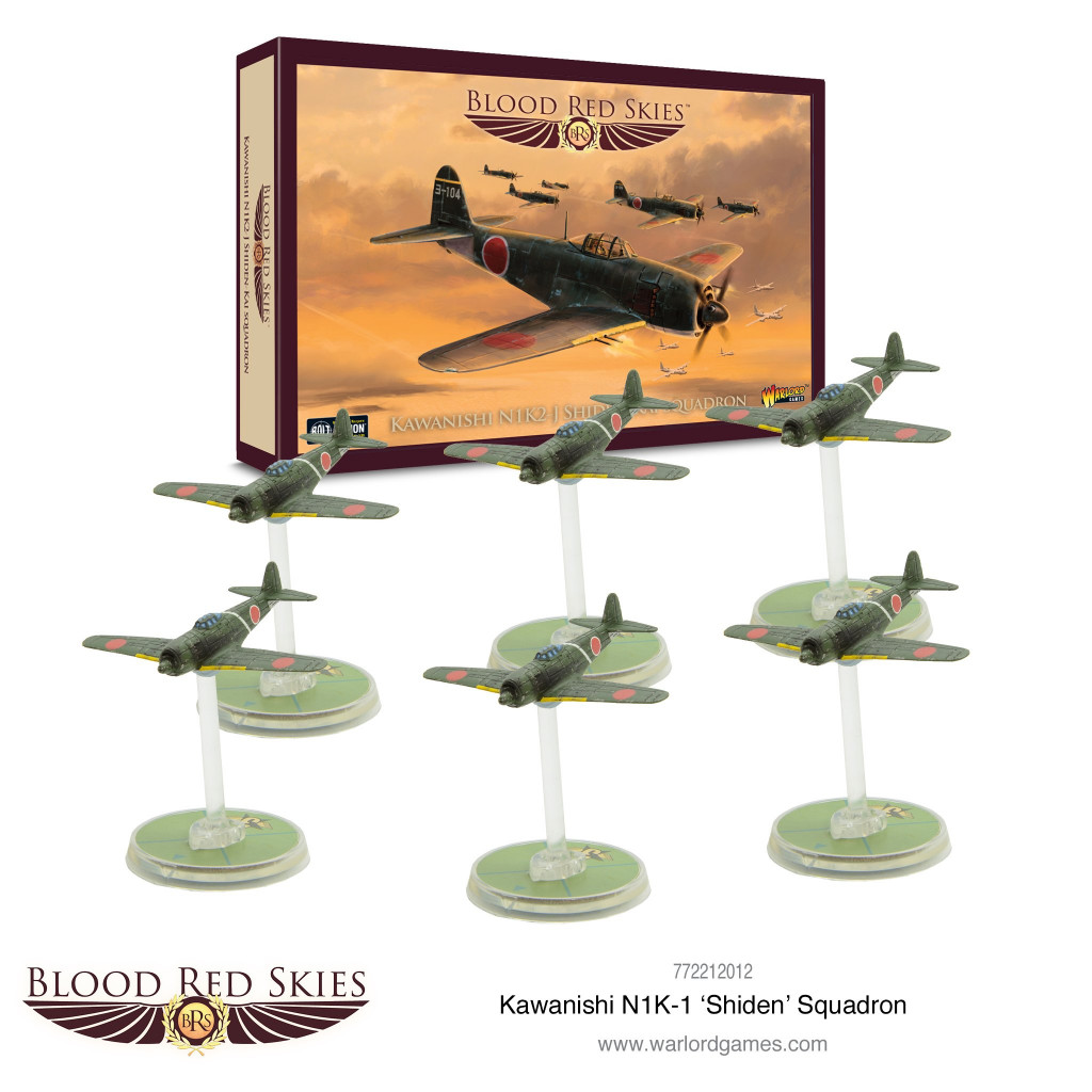 Blood Red Skies - Japanese Kawanishi N1K-1 'Shiden' Squadron