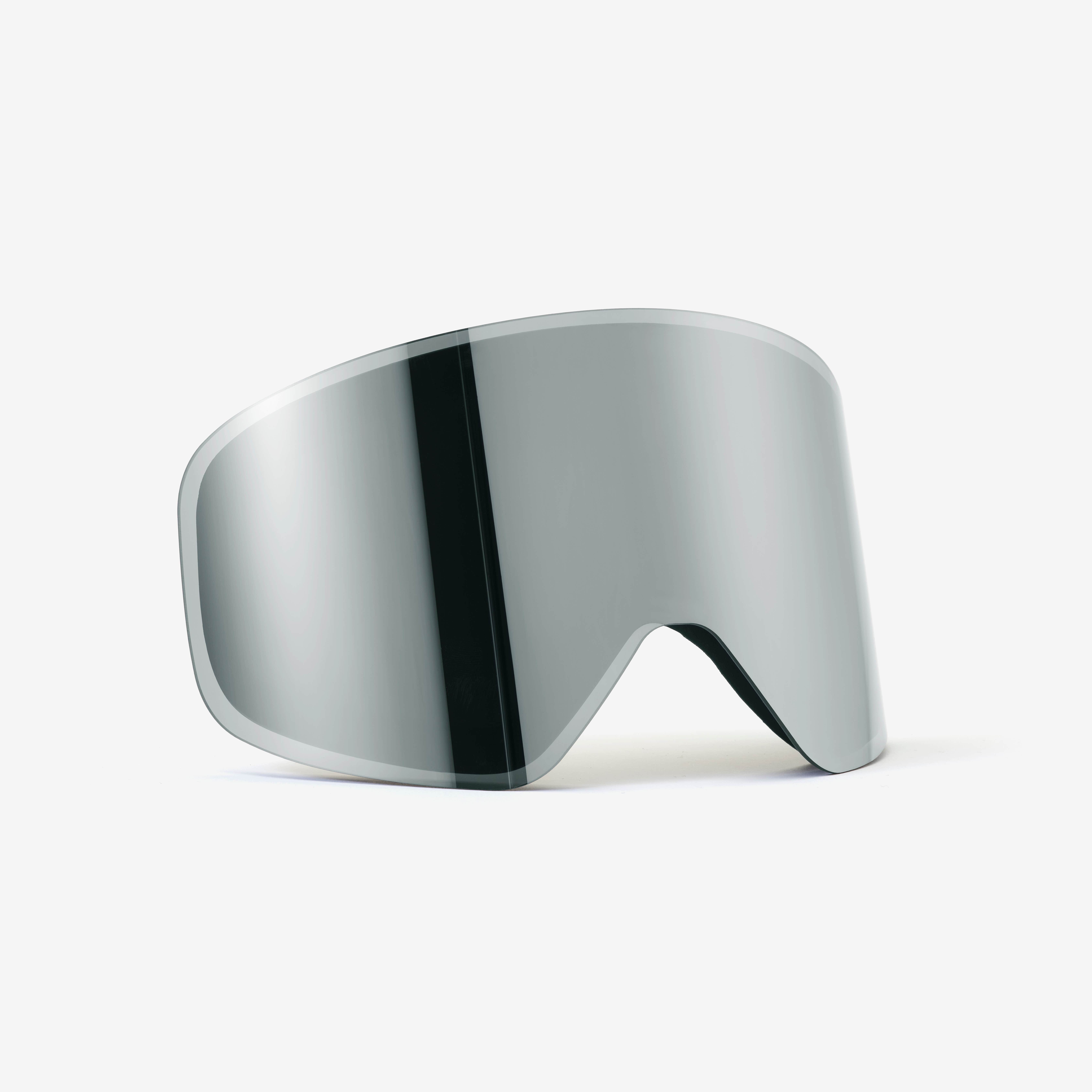 Slope Ski Goggles  Silver Mirror