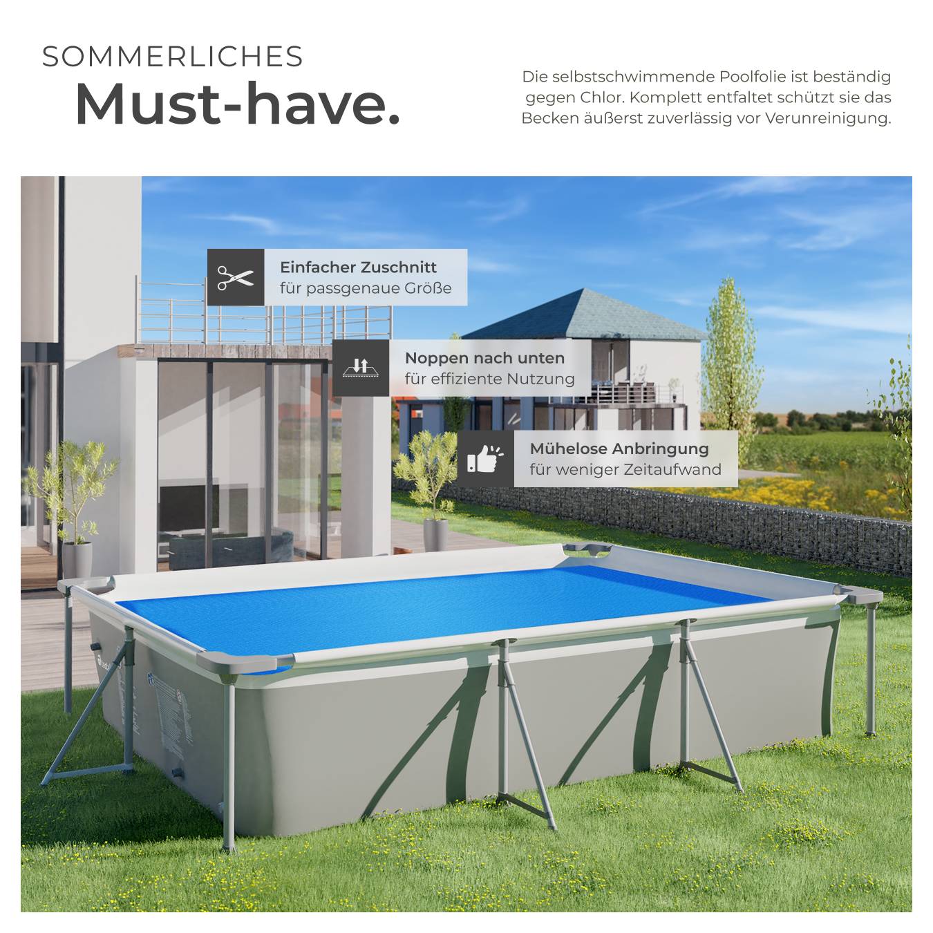 Poolabdeckung