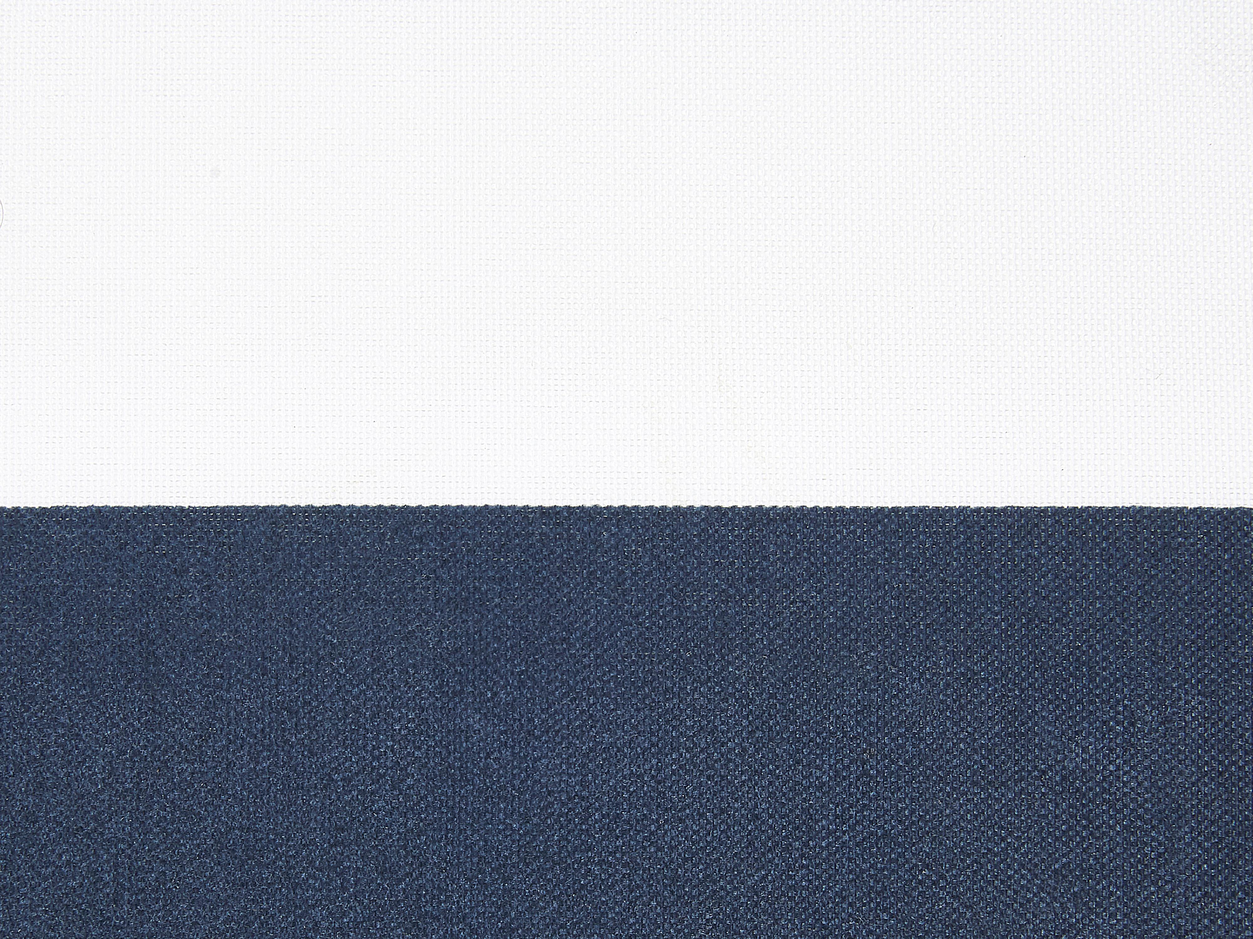 Zitkussen voor bank VIVARA 152 x 54 cm Marineblauw