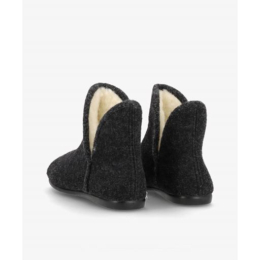 Nordstrand Ankelhøje Hjemmesko, Dark Grey, 39