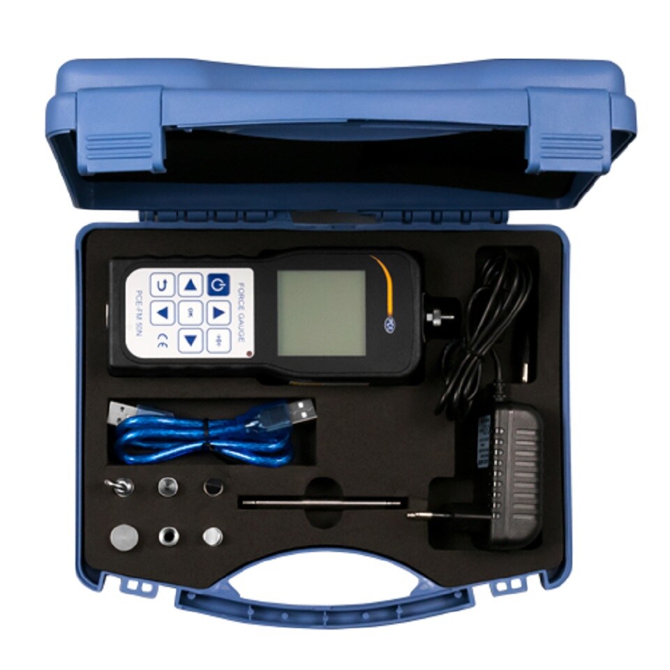 PCE Kraftmessgerät Dynamometer Zug- und Druckkraft PCE-FM 50N