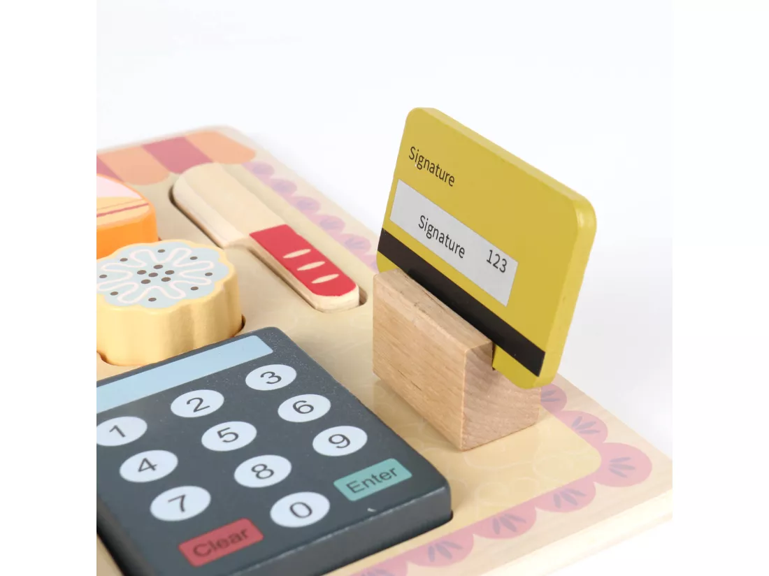 Jeu Set de Boulangerie pour Enfants Myrcia À partir de 3 ans Bois Multicolore