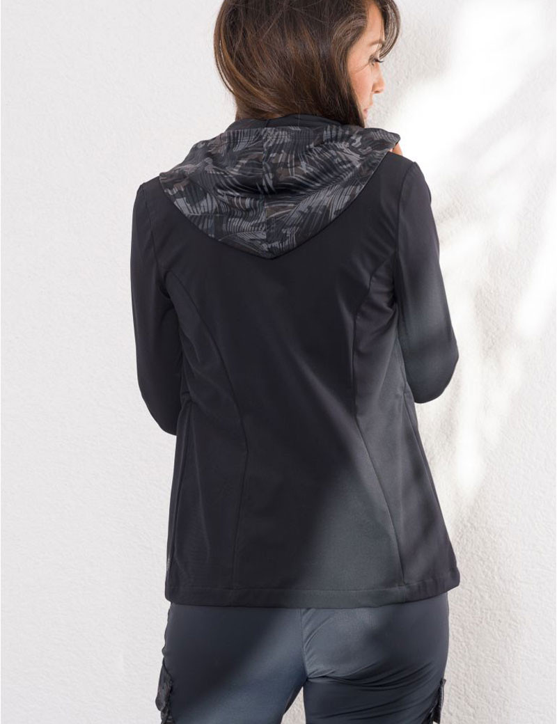 HBT VESTE SHIRLEY MISS JUNGLE BLACK/BLACK