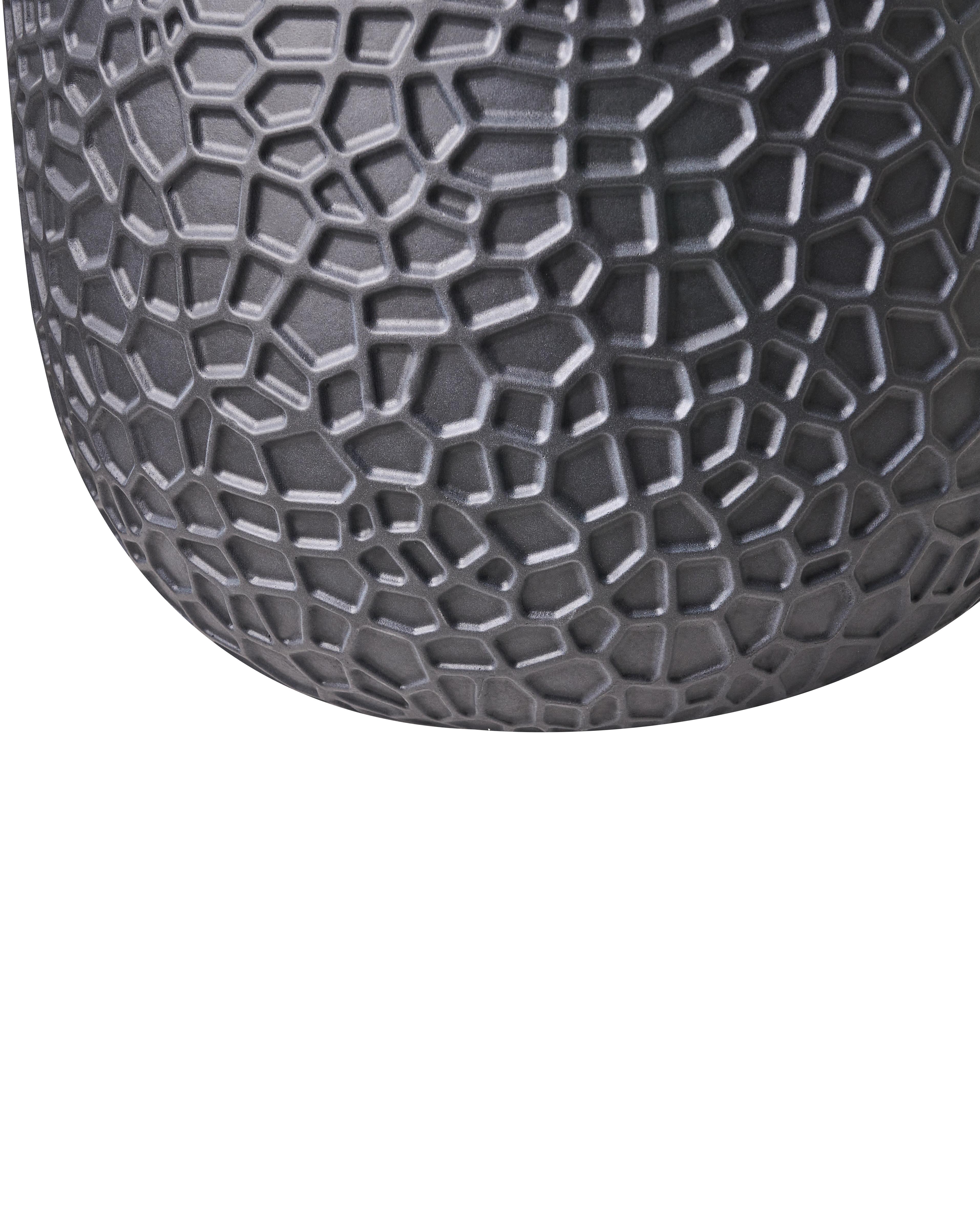 Bloempot QIYUN 41 cm Zwart